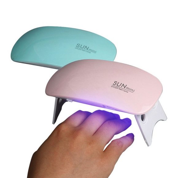 Portable Gel Light Mouse Shape Pocket Size Nail Dryer with USB Cable for All Gel - Picture 1 of 9